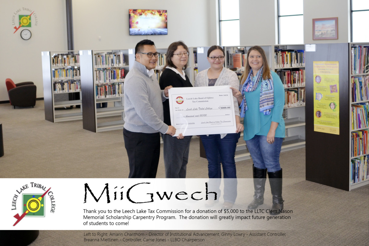 Donation - Clem Nason memorial scholarship