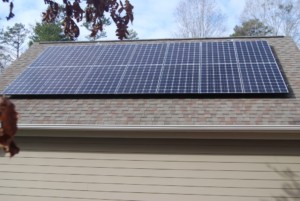 Solar panel install
