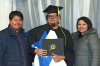 LLTC student at graduation ceremony