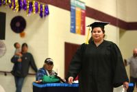 LLTC student at graduation ceremony