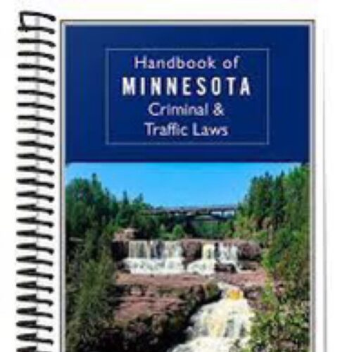 Handbook of MN criminal and traffic laws